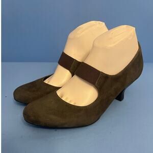 Clarks Artisan Ultimate Comfort Leather Gray Pumps Active Air size 9 M